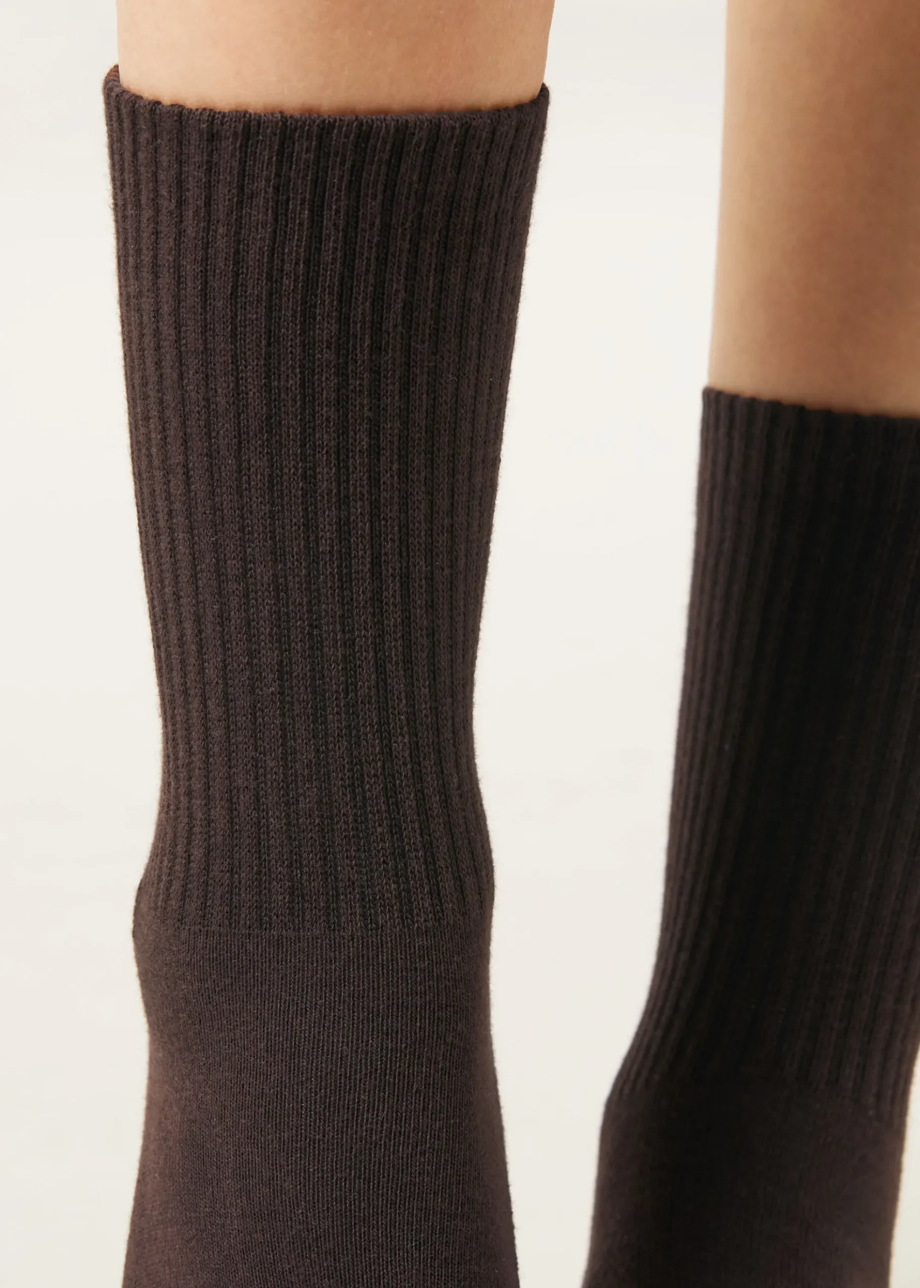 Chaussettes de sport courtes en coton unisexes