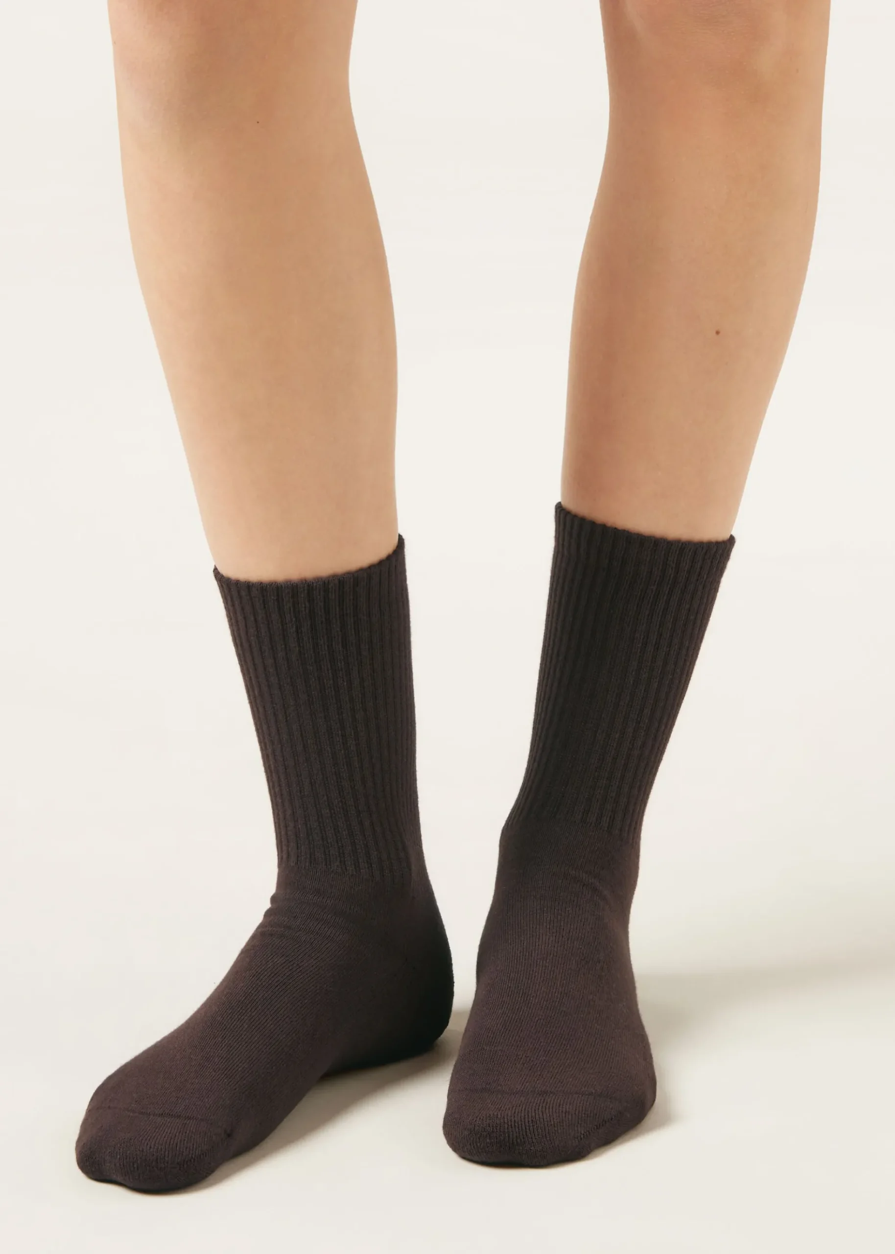 Chaussettes de sport courtes en coton unisexes