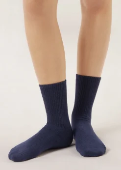 Chaussettes de sport courtes en coton unisexes