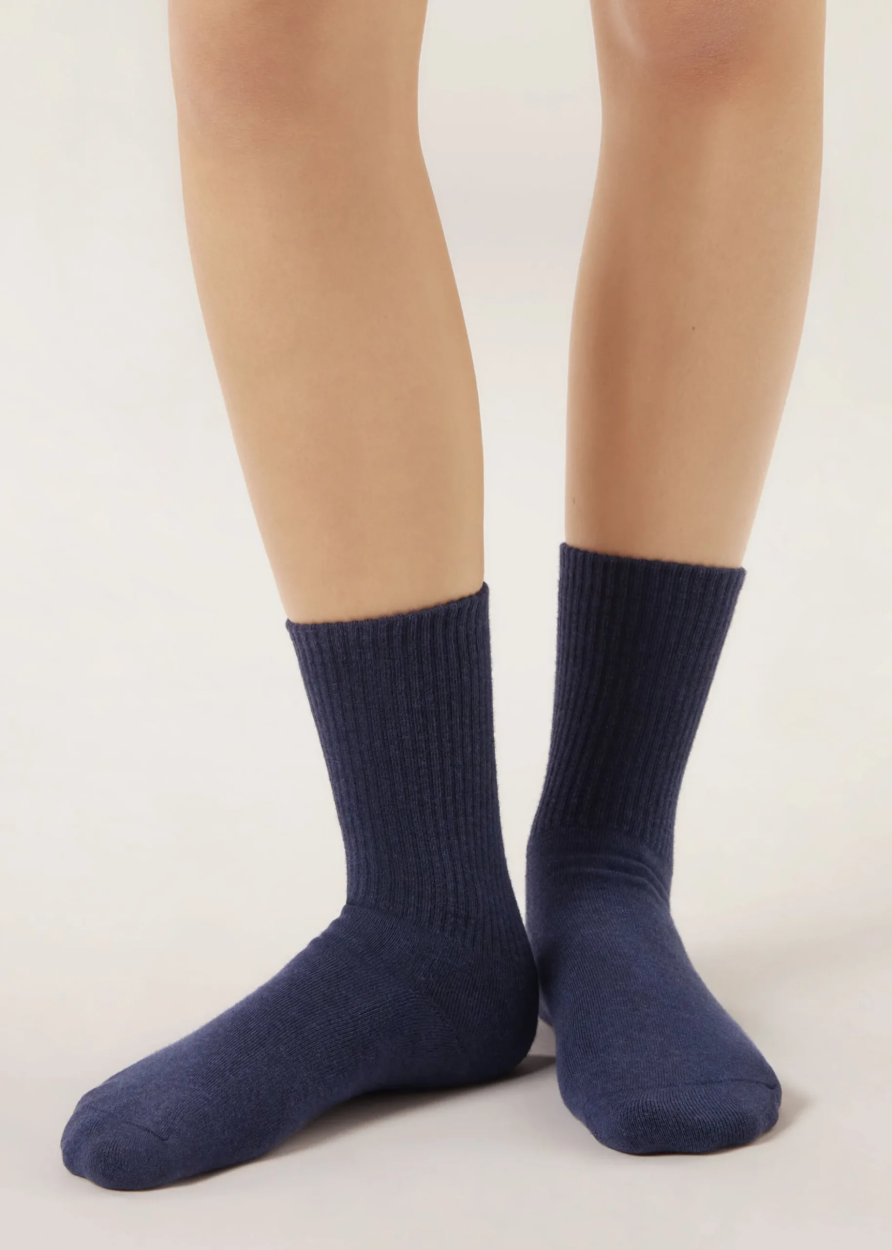 Chaussettes de sport courtes en coton unisexes