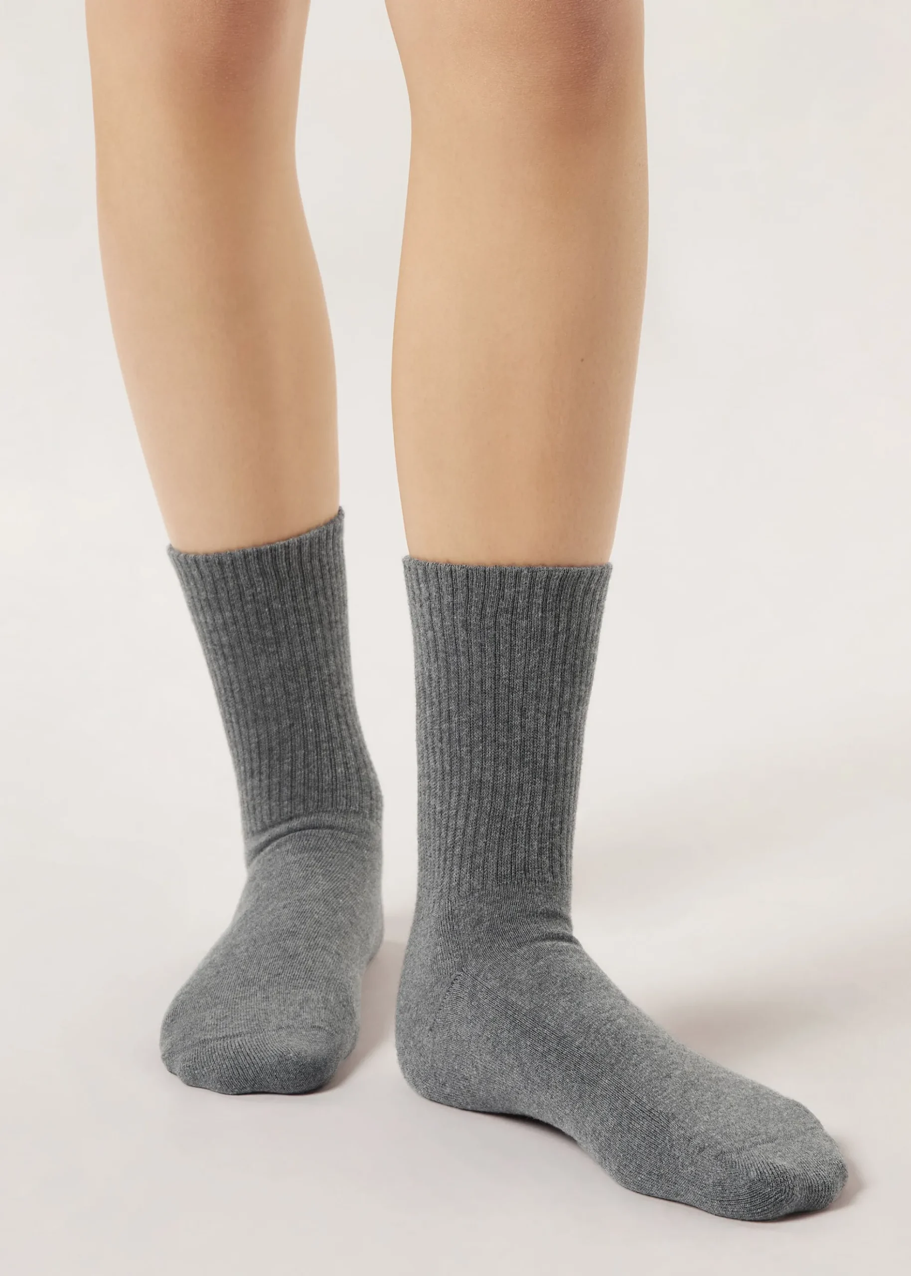 Chaussettes de sport courtes en coton unisexes