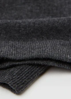 Chaussettes hautes côtelées