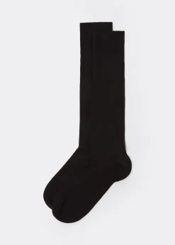 Chaussettes hautes en cachemire