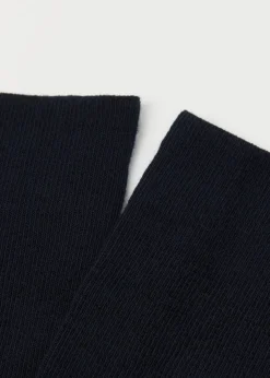 Chaussettes hautes en cachemire