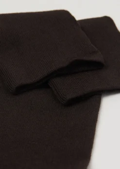 Chaussettes hautes en cachemire