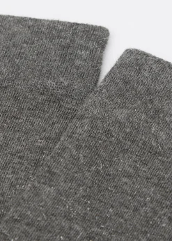 Chaussettes Hautes en Cachemire et avec Paillettes