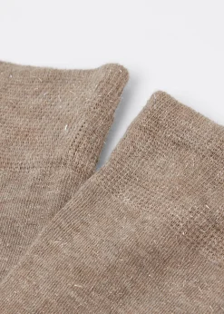 Chaussettes Hautes en Cachemire et avec Paillettes