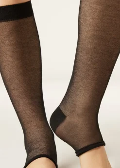 Chaussettes Hautes Ouvertes