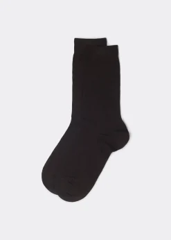 Chaussettes homme courtes avec cachemire