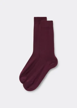 Chaussettes homme courtes avec cachemire