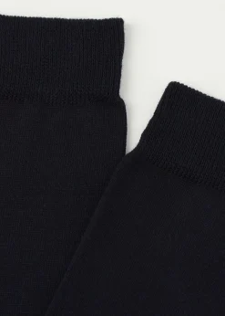 Chaussettes homme courtes en coton thermique