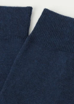 Chaussettes homme courtes en coton thermique