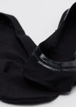 Chaussettes Invisibles à Bords Sans Couture en Coton