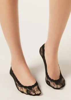 Chaussettes invisibles en dentelle