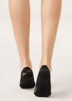 Chaussettes invisibles en dentelle
