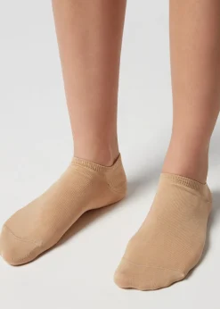 Chaussettes invisibles unisexes en coton