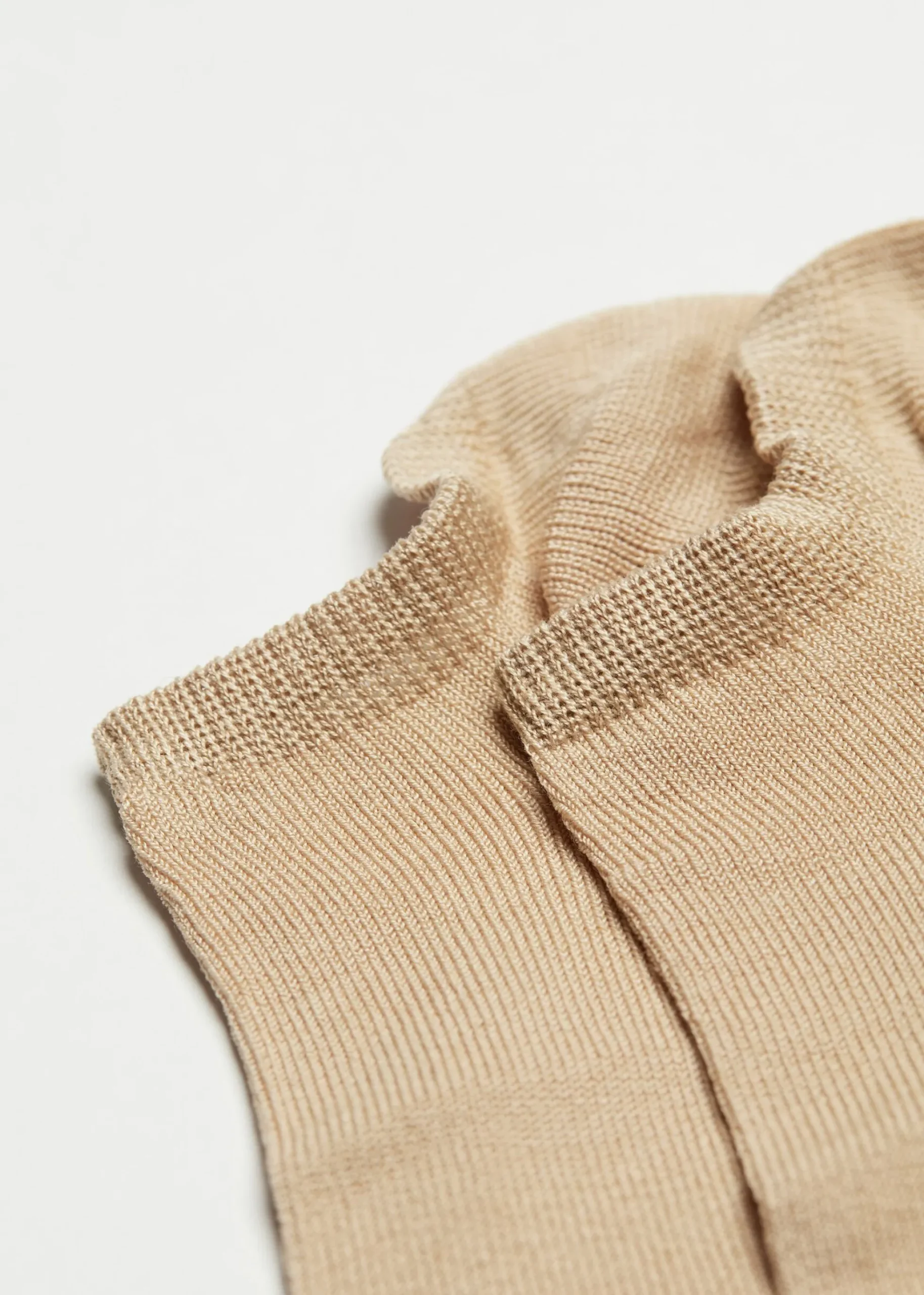 Chaussettes invisibles unisexes en coton