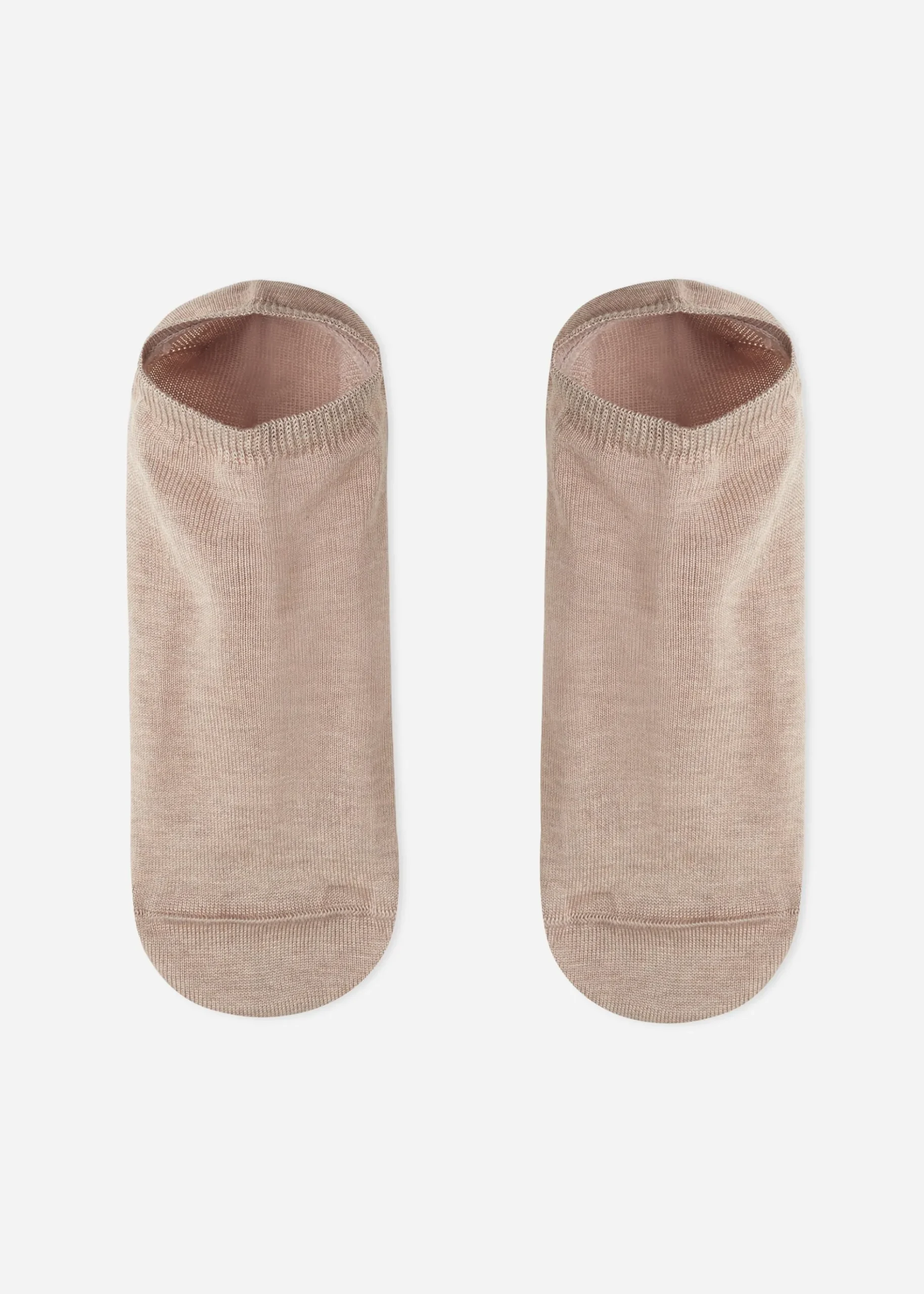 Chaussettes invisibles unisexes en coton