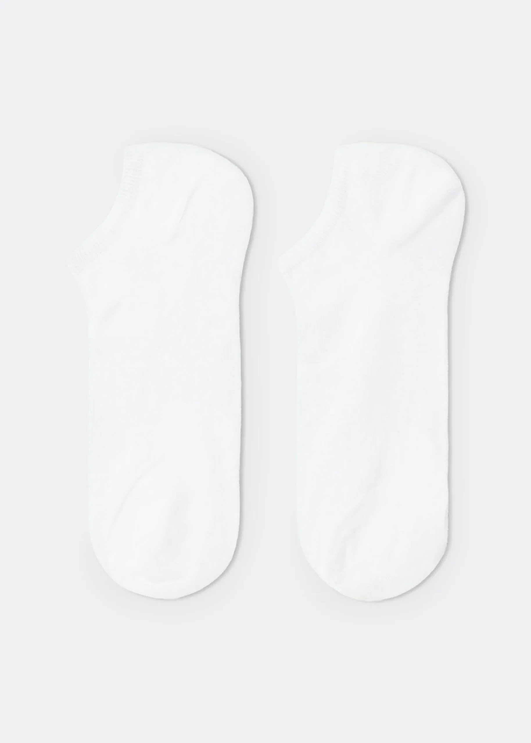 Chaussettes invisibles unisexes en coton