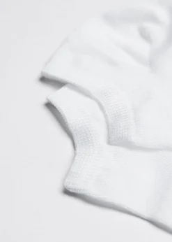 Chaussettes invisibles unisexes en coton