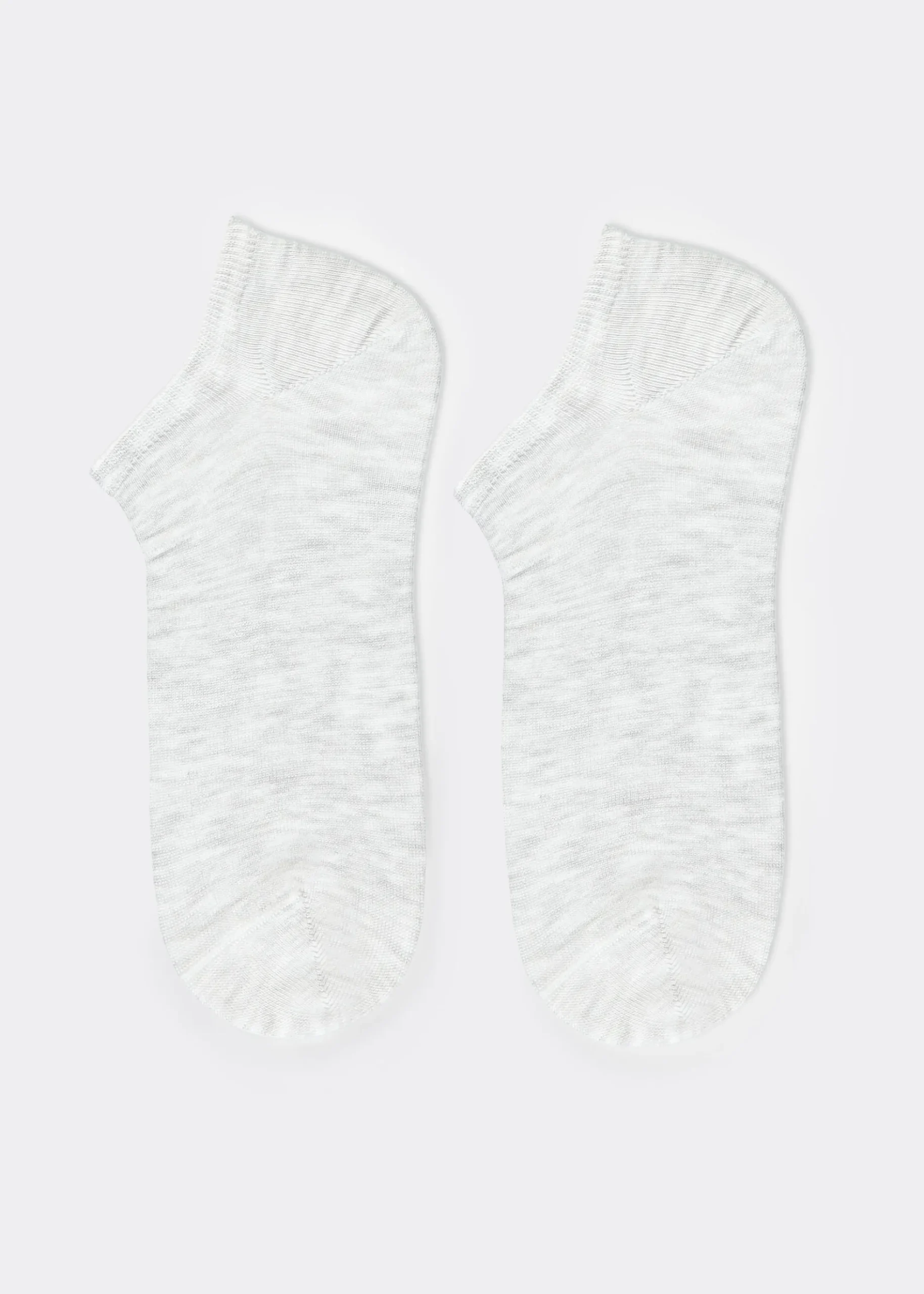 Chaussettes invisibles unisexes en coton