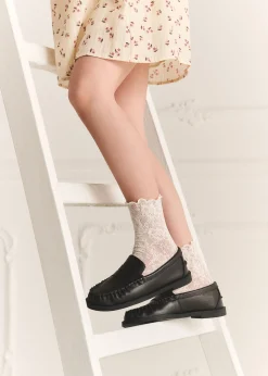 Chaussettes élégantes et transparentes pour fille