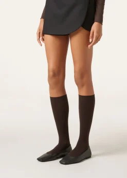 Chaussettes Longues avec Cachemire
