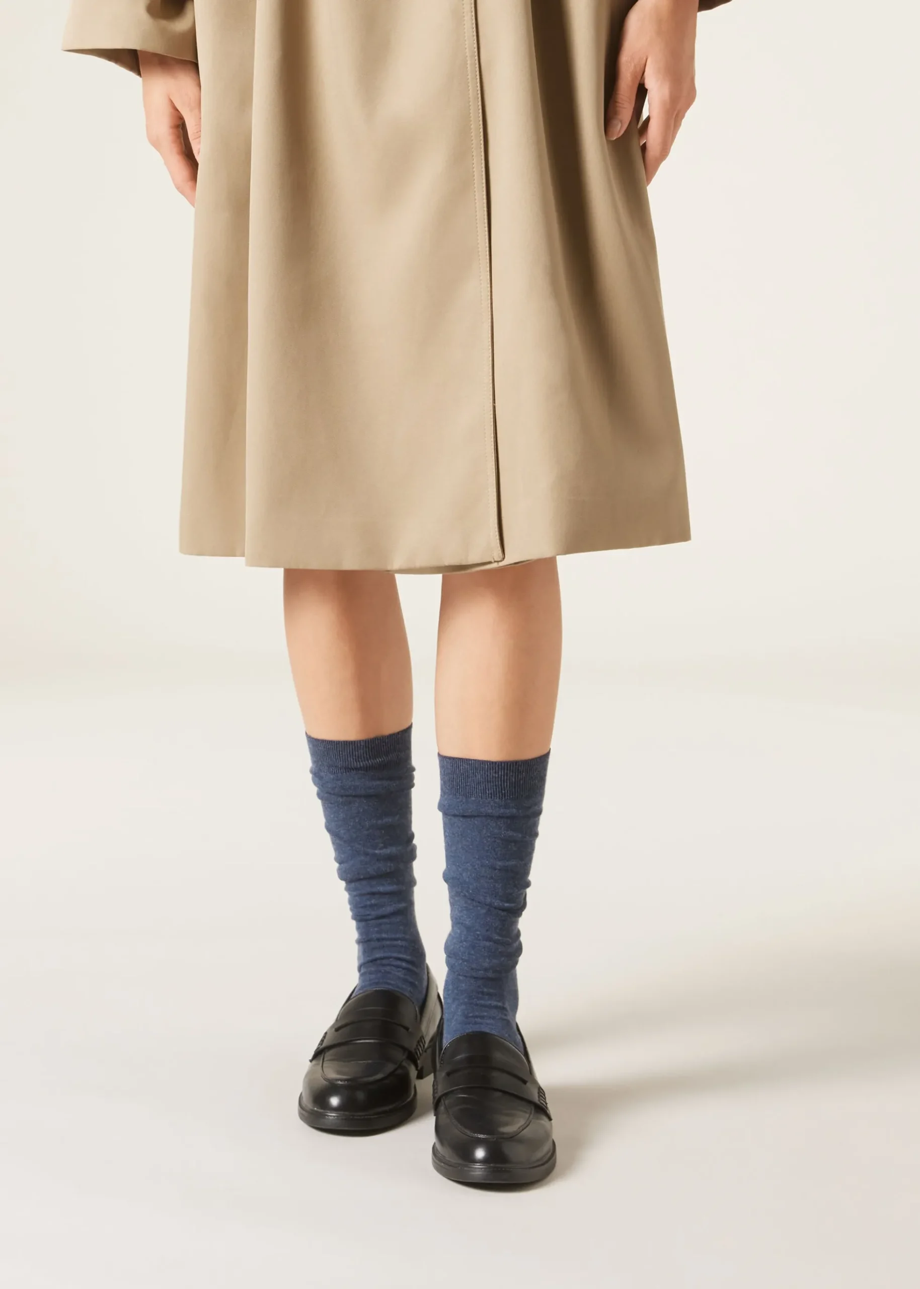 Chaussettes Longues avec Cachemire