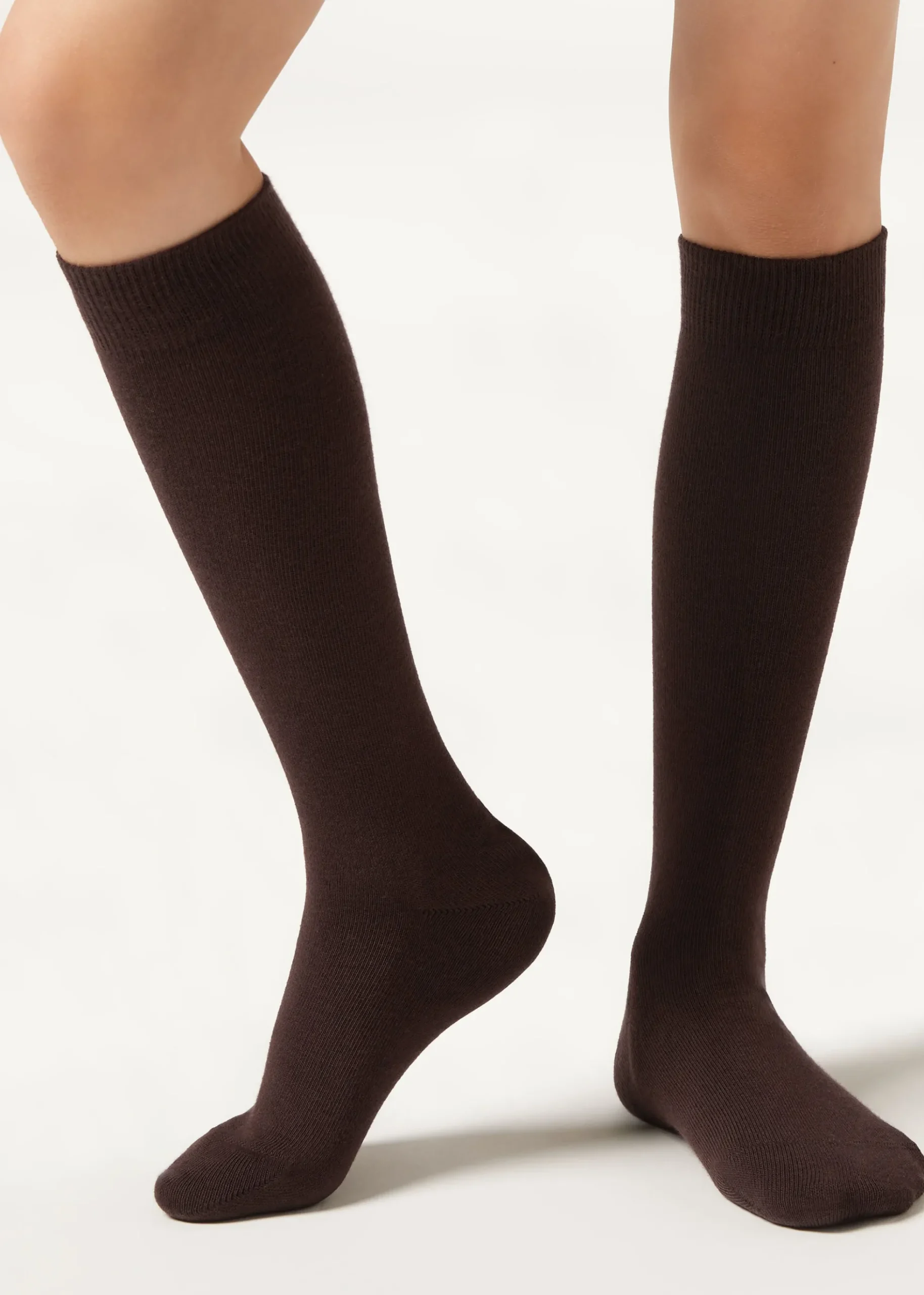 Chaussettes longues avec coton pour fille