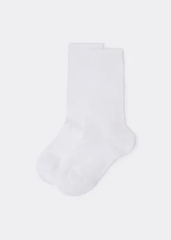 Chaussettes longues avec coton pour fille