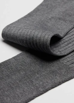 Chaussettes longues côtelées pour homme avec fil d’Écosse
