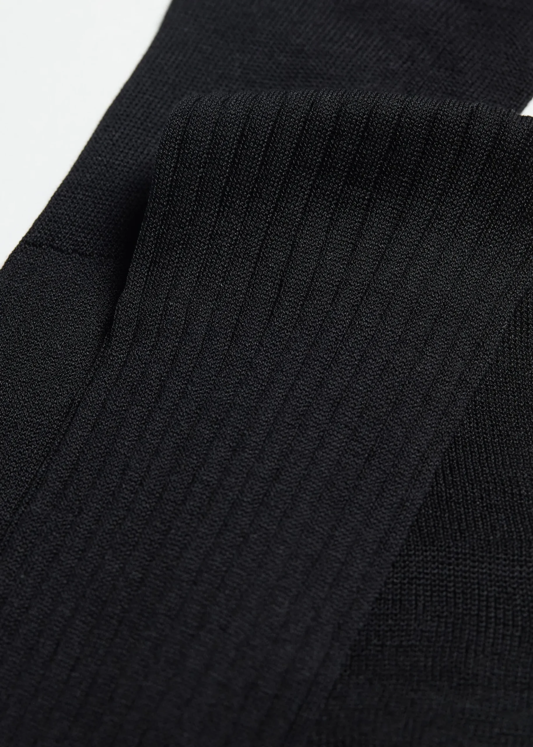 Chaussettes longues côtelées pour homme avec fil d’Écosse