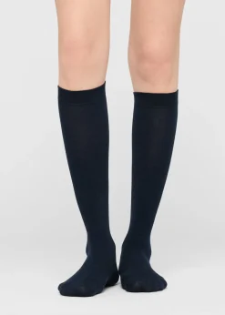 Chaussettes longues en coton