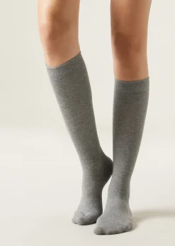 Chaussettes longues en coton