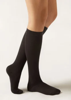 Chaussettes longues en coton