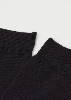 Chaussettes Longues en Laine et Coton