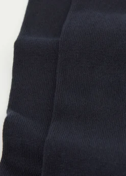 Chaussettes longues pour homme en coton thermique