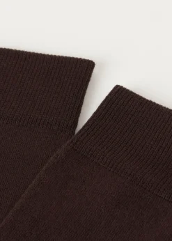 Chaussettes longues pour homme en coton extensible