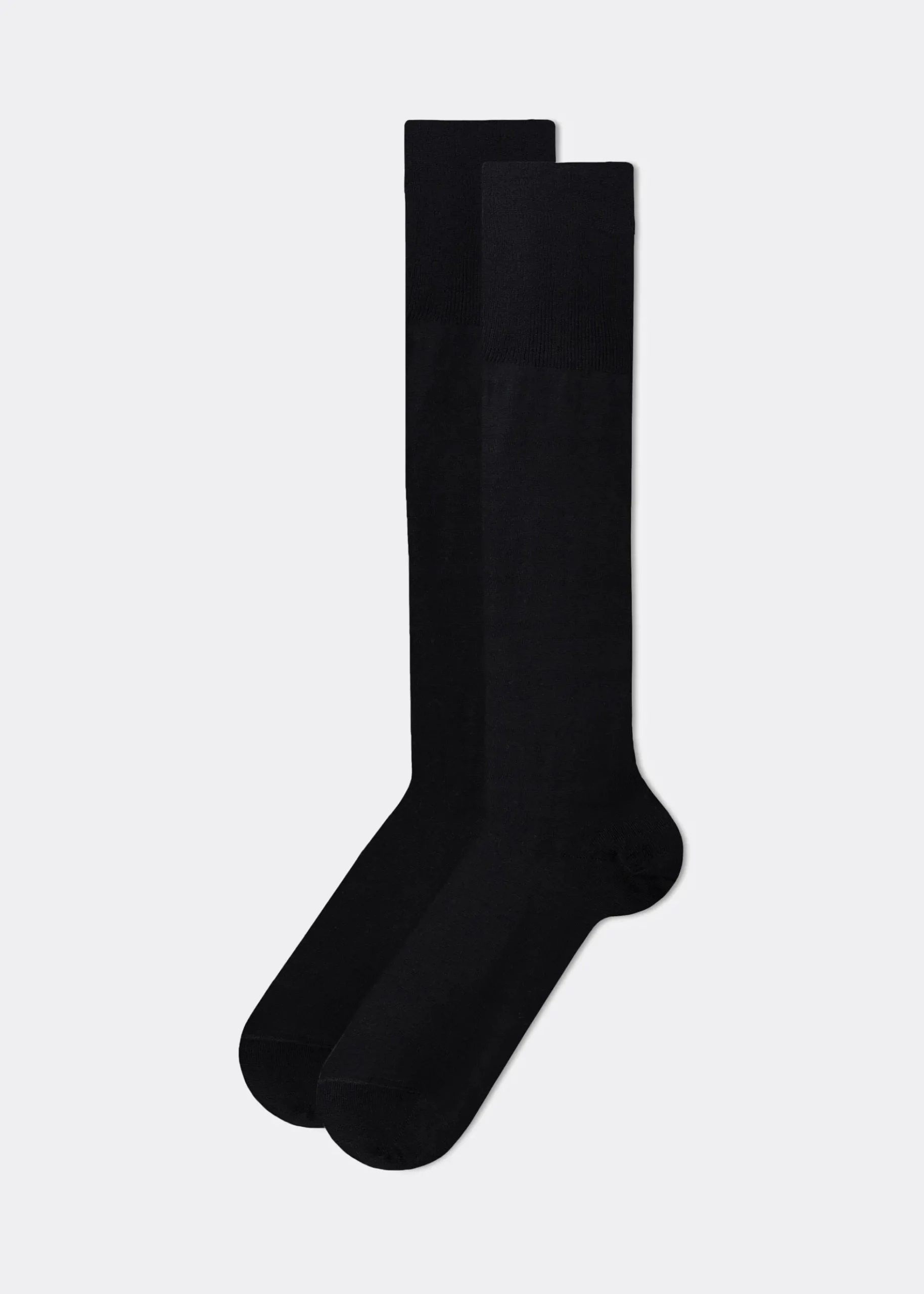 Chaussettes longues pour homme en fil d’Écosse