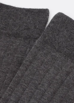 Chaussettes Mi-hautes Côtelées