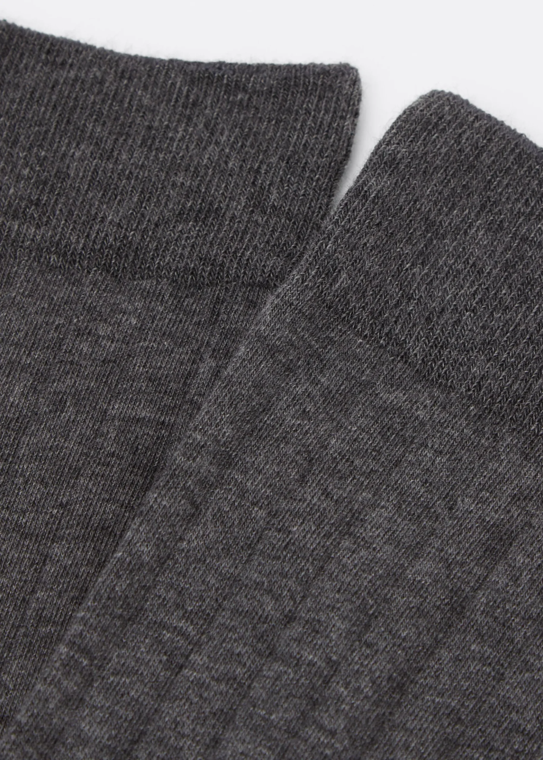 Chaussettes Mi-hautes Côtelées
