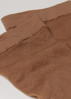 Chaussettes à Motif Losange