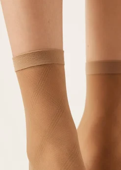 Chaussettes à Motif Losange