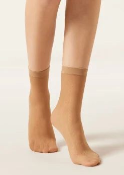 Chaussettes à Motif Losanges Verticaux
