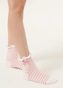 Chaussettes à rayures pour fille