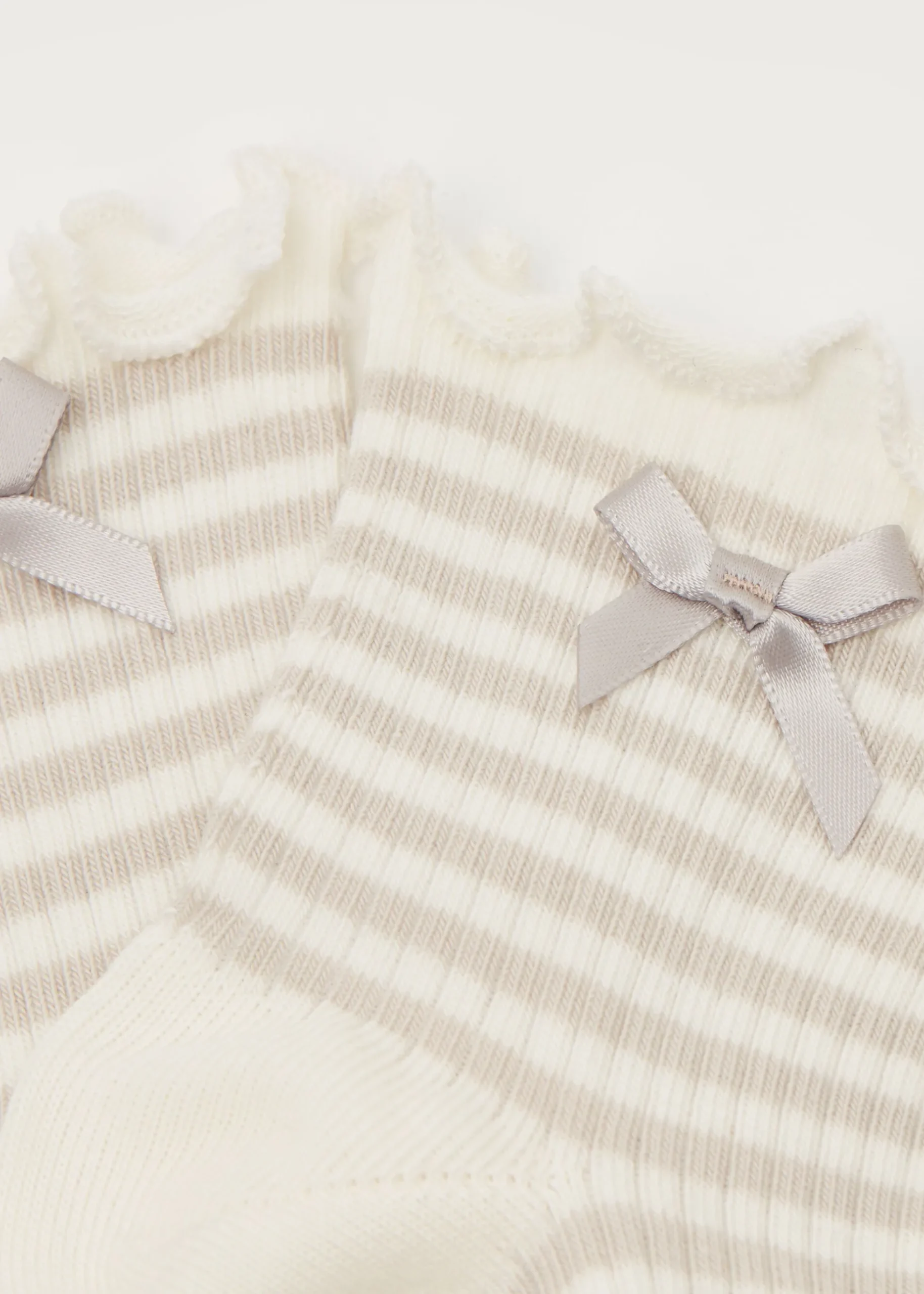 Chaussettes à rayures pour fille