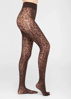 Collant 30 deniers à Motifs Animaliers