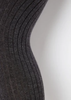 Collant en Coton Côtelé pour Fille