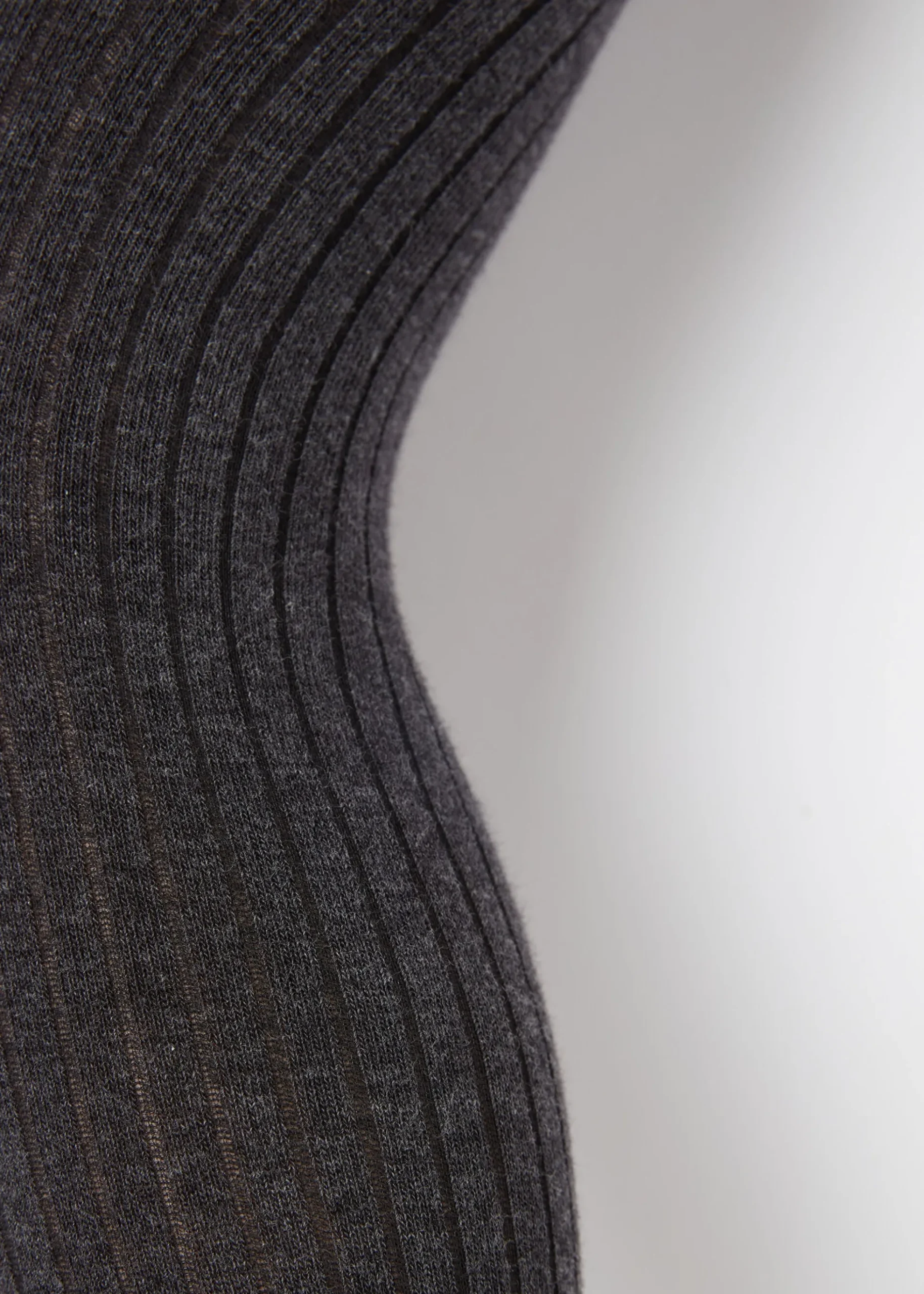 Collant en Coton Côtelé pour Fille