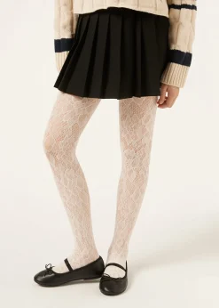 Collant en dentelle pour fille